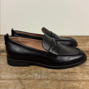 Cole Haan Black Leather Loafers